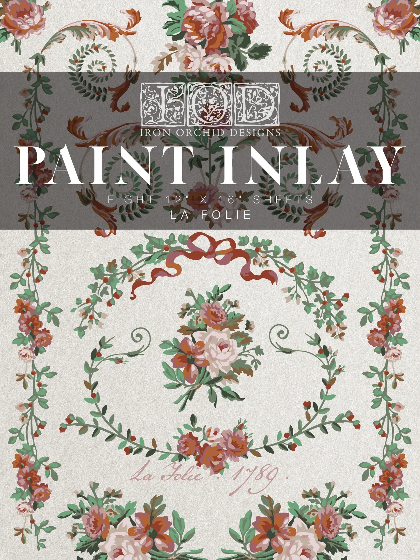 La Folie IOD Paint Inlay 12x16 Pad™ (Copy) (Copy)
