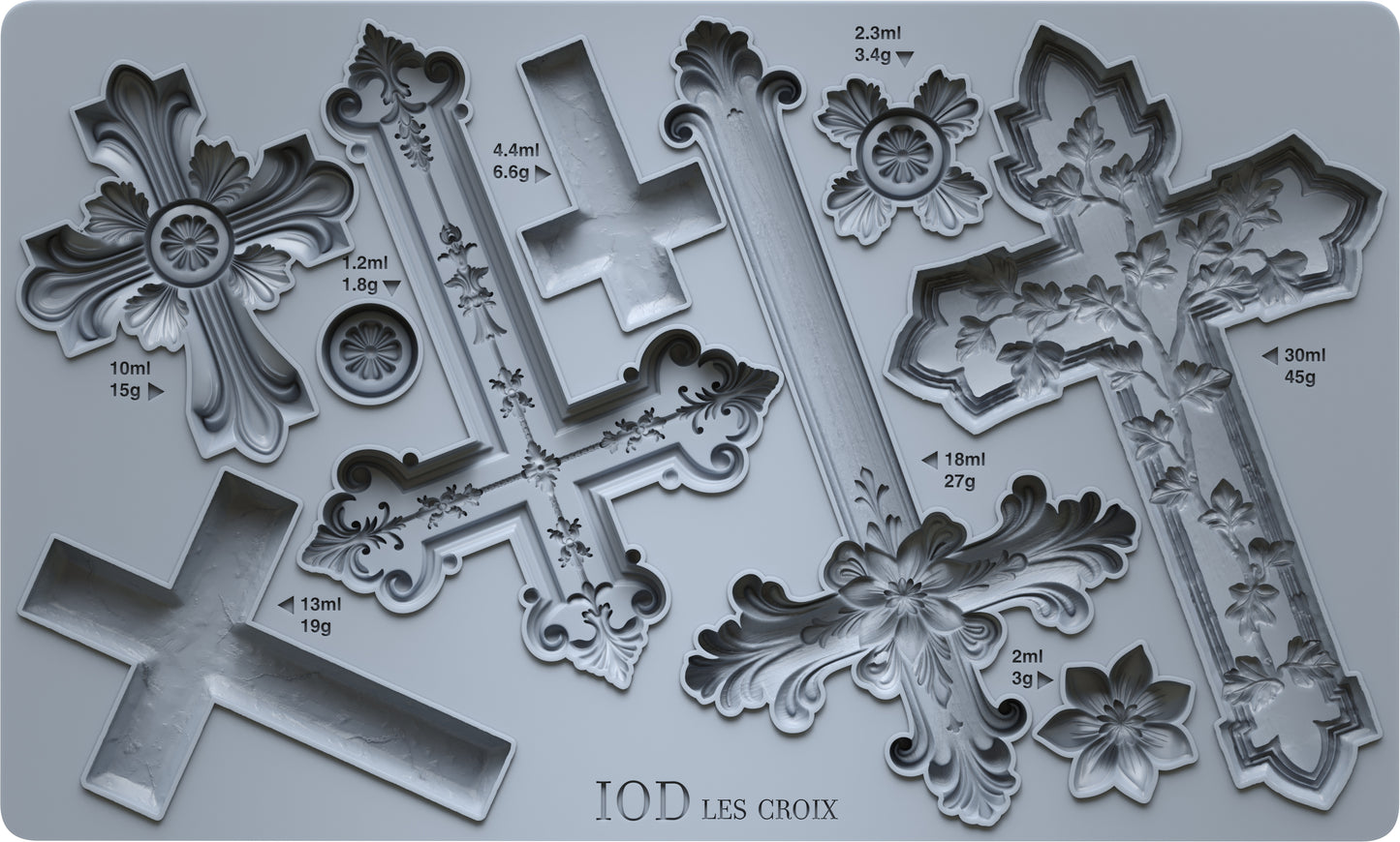 Les Croix 6x10 IOD Mould™