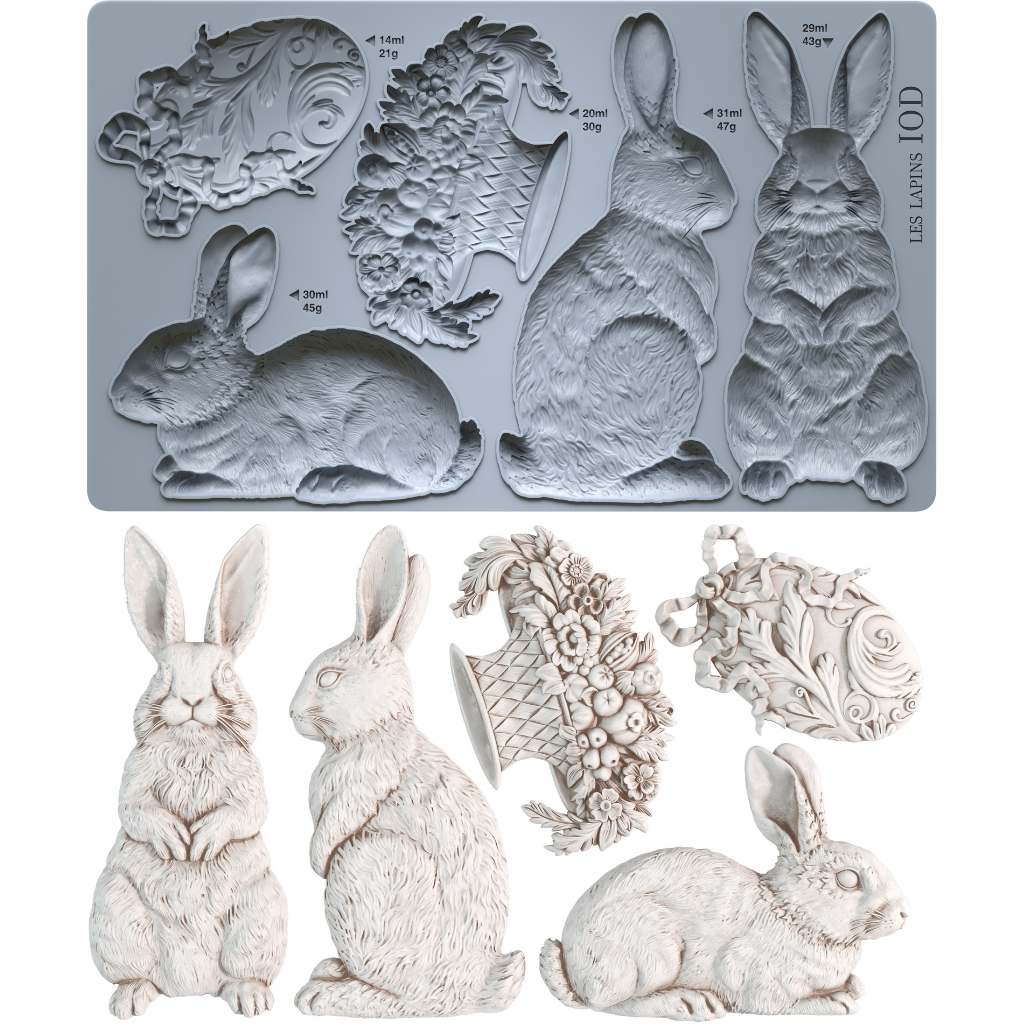 Les Lapins 6x10 IOD Mould™