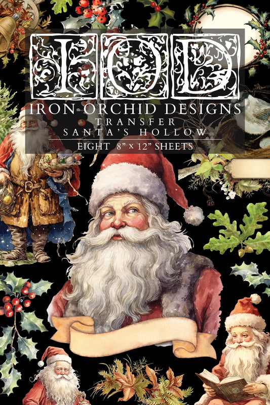 Santa's Hollow IOD Transfer 8x12 Pad™ (Copy)