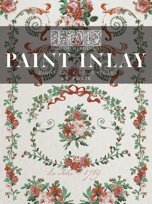 La Folie IOD Paint Inlay 12x16 Pad™ (Copy) (Copy)